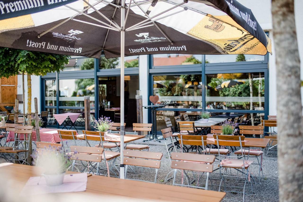 Hotel Kitz Ehemals Schlemmerhuette Langweid Екстер'єр фото